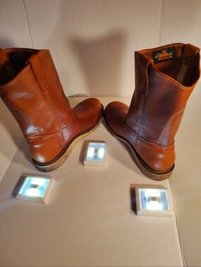 Thorogood Made In USA Size 12 D Men's Leather Pull Up Boots